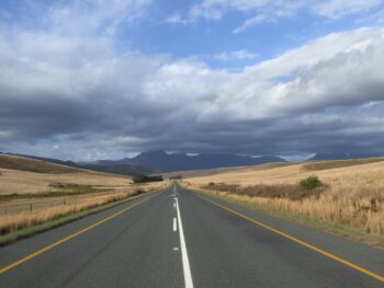 An open road, fading into the distance. Which road are you on?