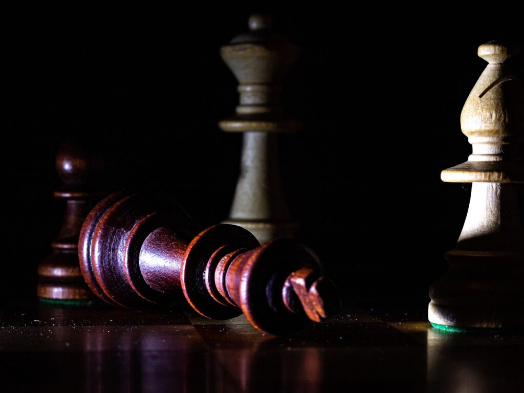 chess Gary K Burns A game of chess, where your biggest enemy is you