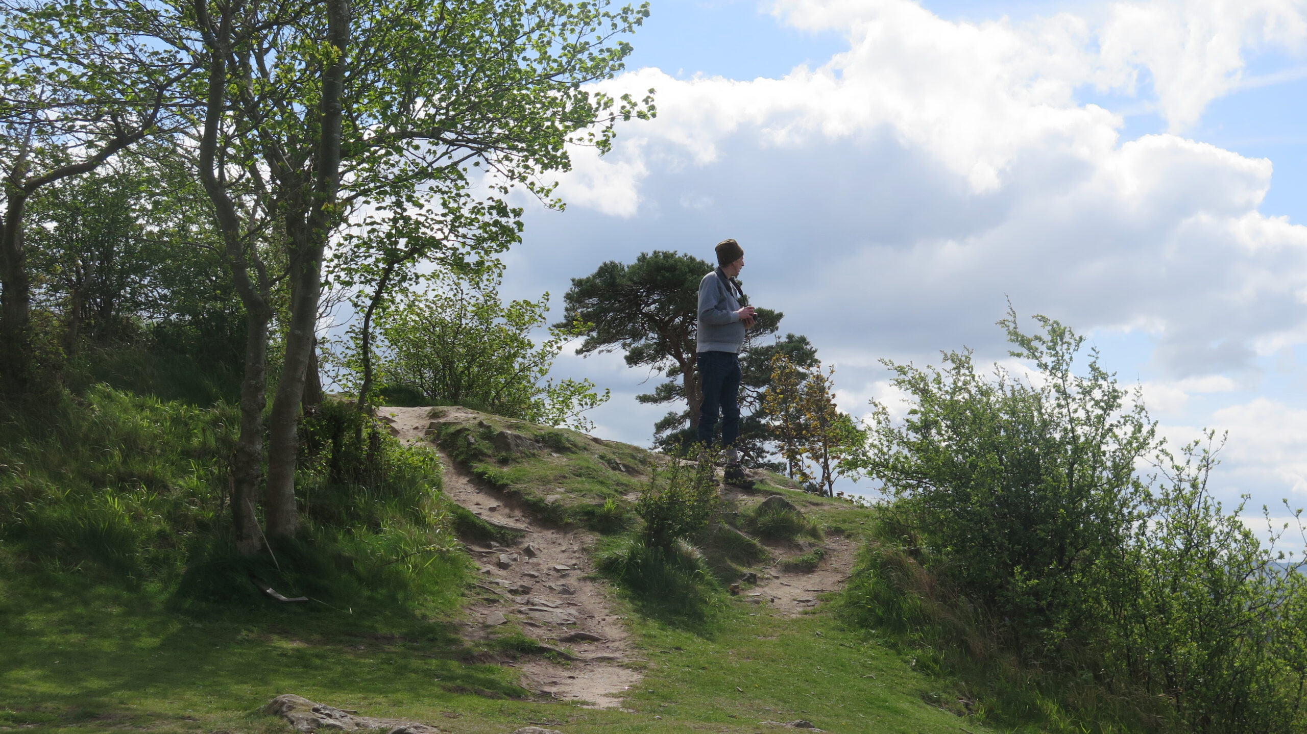 Standing on a hill, taking stock