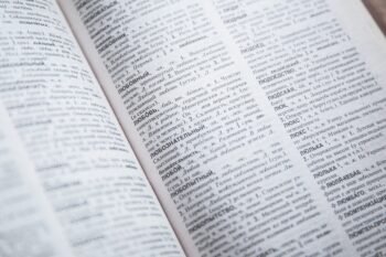 Defining words, and being precise for better meaning