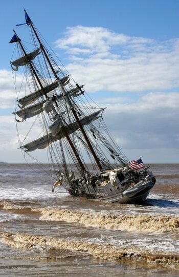 Running aground when plans go awry