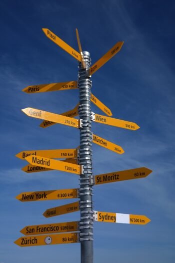 With so many directions, which way are you going?